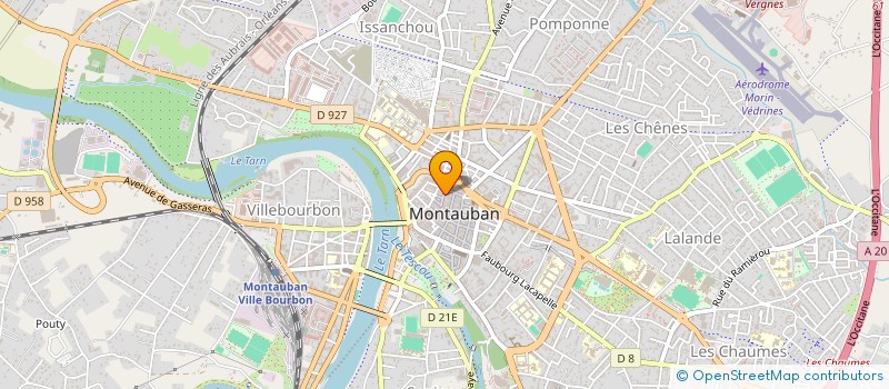 localisation de l'entreprise INDIVISION LE BARS  MONTAUBAN