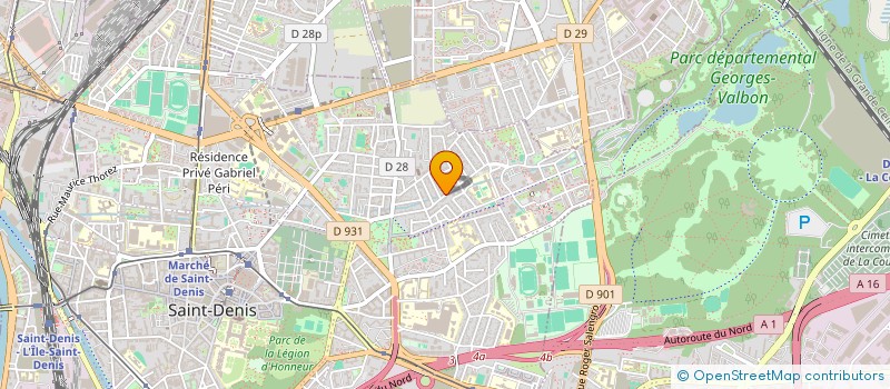 localisation de l'entreprise INDIVISION LE BERRE ALAN LE CORRE LAURIE  SAINT-DENIS