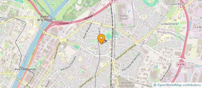 localisation de l'entreprise INDIVISION LE BLE / GAUTIER à ANGERS