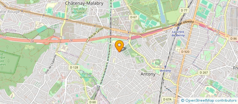 localisation de l'entreprise INDIVISION LE BORGNE à ANTONY