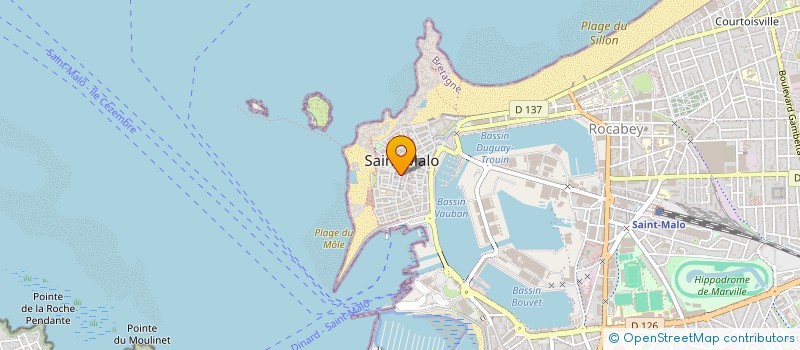 localisation de l'entreprise INDIVISION LE BOULCH à SAINT-MALO
