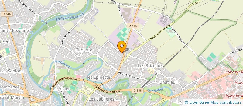 localisation de l'entreprise INDIVISION LE BOURHIS - MARSAC à NIORT