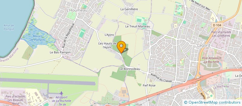 localisation de l'entreprise INDIVISION LE BROCH-CRUAUX  LAGORD