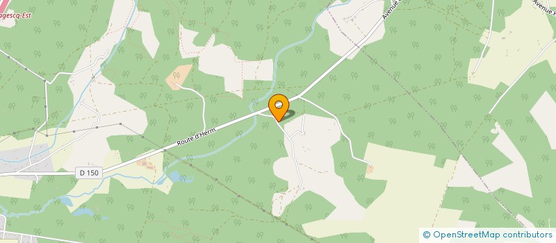 localisation de l'entreprise INDIVISION LE CHAI  MAGESCQ