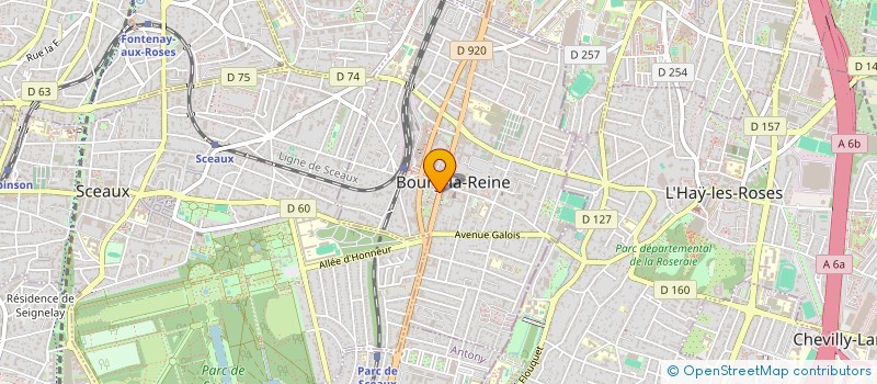 localisation de l'entreprise INDIVISION LE CLEZIO à BOURG-LA-REINE