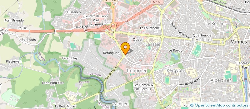 localisation de l'entreprise INDIVISION LE COUEDIC à VANNES