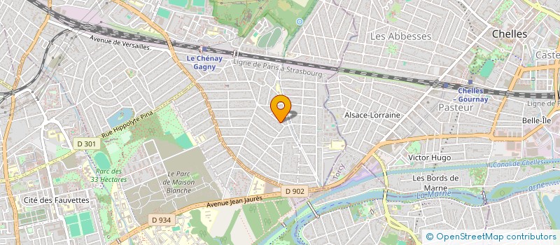 localisation de l'entreprise INDIVISION LE DEUNF à GAGNY