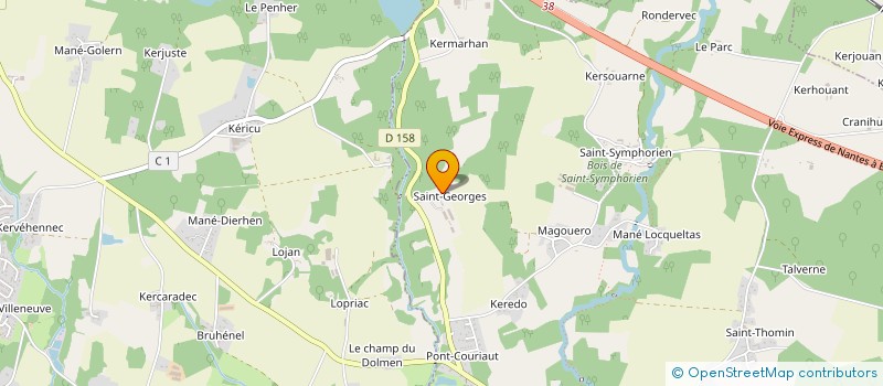 localisation de l'entreprise INDIVISION LE DRO  NOSTANG