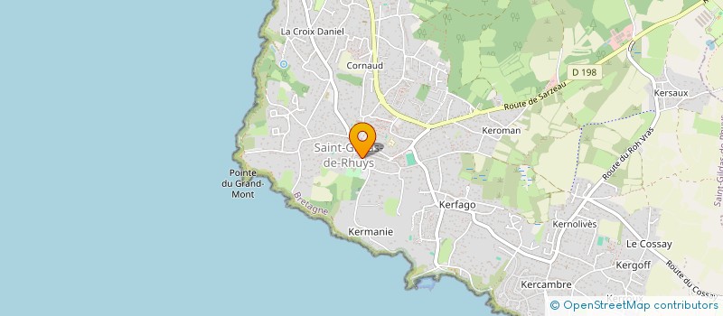 localisation de l'entreprise INDIVISION LE DROGUEN JULIA TIMO MAIA  SAINT-GILDAS-DE-RHUYS