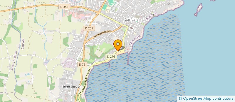 localisation de l'entreprise INDIVISION LE FUR / BOUTY  CANCALE