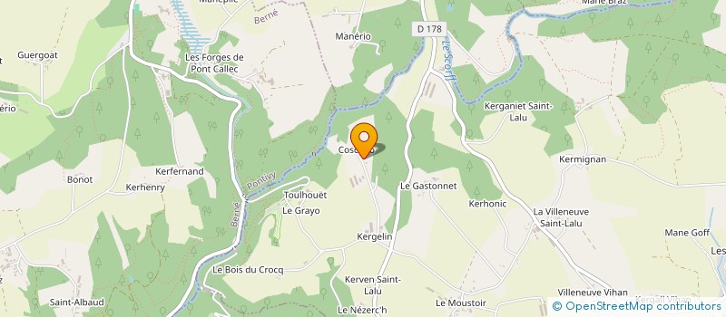 localisation de l'entreprise INDIVISION LE GAL  INGUINIEL