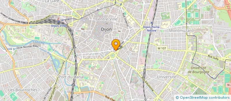 localisation de l'entreprise INDIVISION LE GOUZ DE SAINT SEINE à DIJON