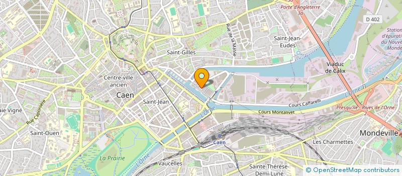 localisation de l'entreprise INDIVISION LE GUEN PHILIPPE ET ANNE-MARIE à CAEN