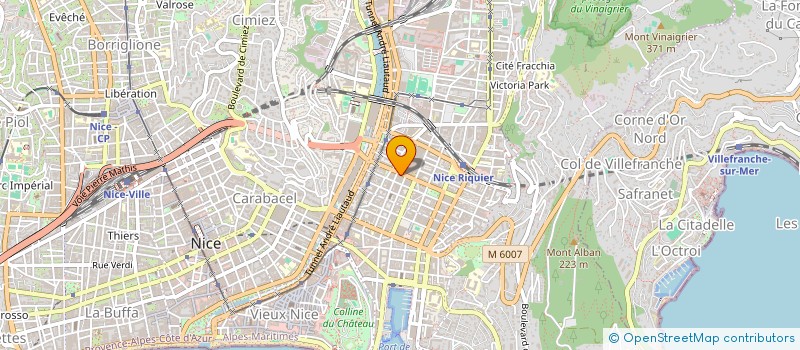localisation de l'entreprise INDIVISION LE HUIDOUX à NICE
