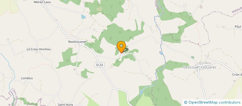 localisation de l'entreprise INDIVISION LE JOUAN à KERGRIST-MOELOU