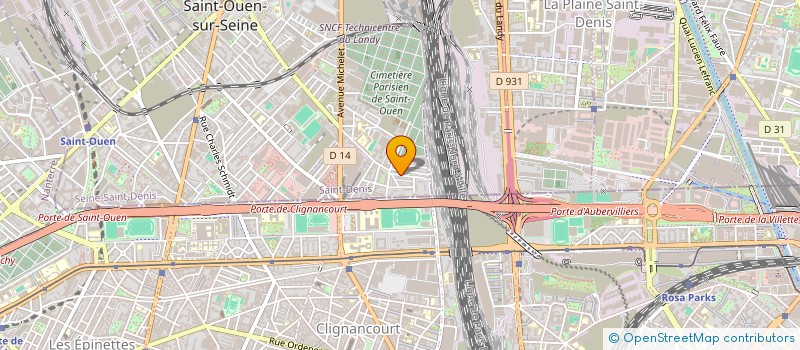 localisation de l'entreprise INDIVISION LE KHAC THOMAS MORAND AMELIE  SAINT-OUEN-SUR-SEINE