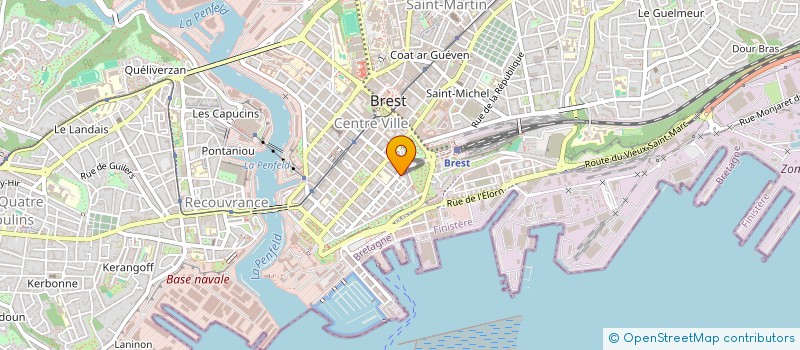 localisation de l'entreprise INDIVISION LE LANN LMNP à BREST