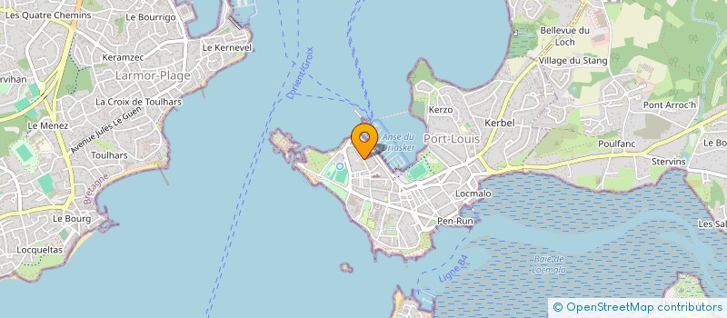 localisation de l'entreprise INDIVISION LE LEUCH ET MONTFOR à PORT-LOUIS