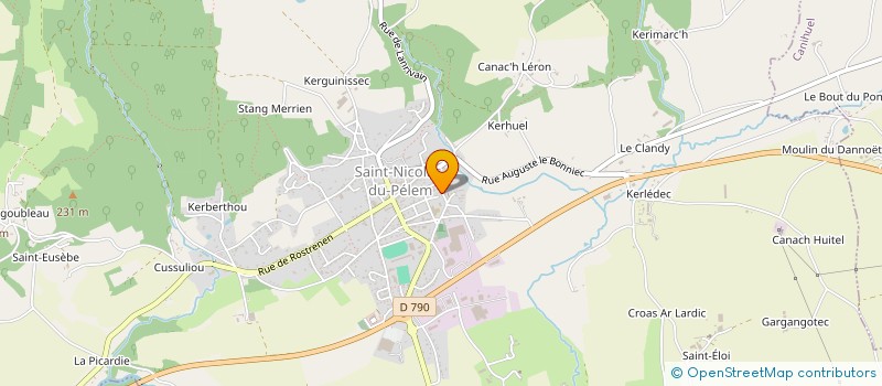 localisation de l'entreprise INDIVISION LE MASSON à SAINT-NICOLAS-DU-PELEM