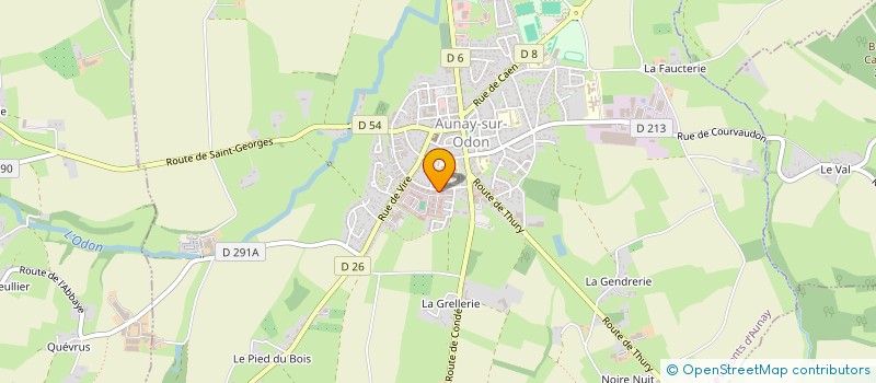 localisation de l'entreprise INDIVISION LE MENAGER HALGATTE  LES MONTS D'AUNAY