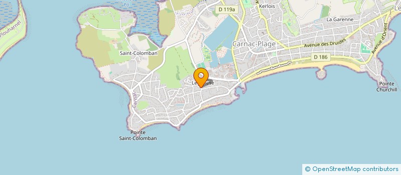 localisation de l'entreprise INDIVISION LE MEUT  CARNAC