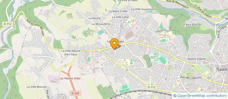 localisation de l'entreprise INDIVISION LE MIGNOT à SAINT-BRIEUC