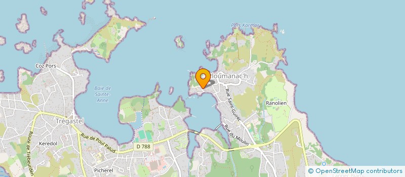 localisation de l'entreprise INDIVISION LE NAOURES YVES  LOUANNEC