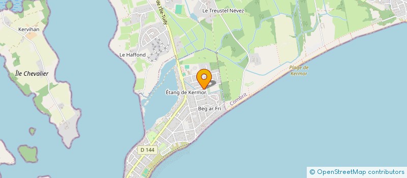 localisation de l'entreprise INDIVISION LE PAGE à ILE-TUDY