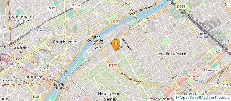 localisation de l'entreprise INDIVISION LE PASLIER HELENE & PAILLAUD ENGUERRAND à NEUILLY-SUR-SEINE