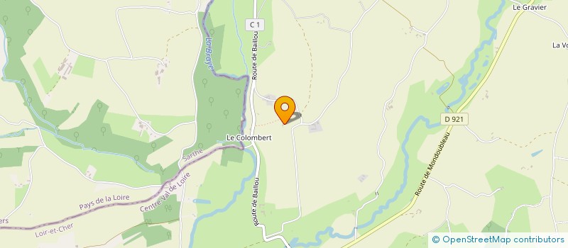 localisation de l'entreprise INDIVISION LE PELLETIER - MONTBRON  CHOUE