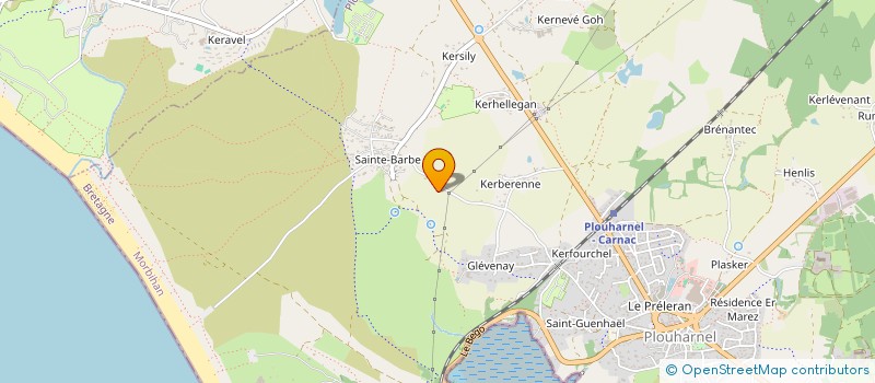 localisation de l'entreprise INDIVISION LE PORT LAURENT ET LE LAY CATHERINE  PLOUHARNEL