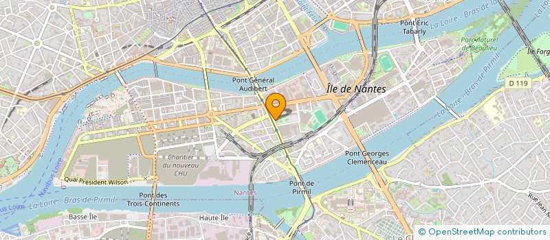 localisation de l'entreprise INDIVISION LE QUERE LE QUERE  NANTES