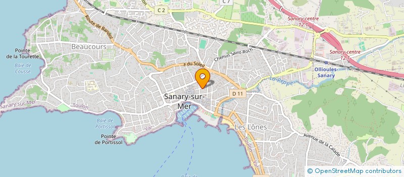 localisation de l'entreprise INDIVISION LE RAY à SANARY-SUR-MER
