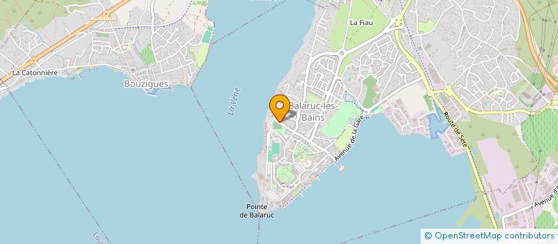 localisation de l'entreprise INDIVISION LE REST  BALARUC-LES-BAINS