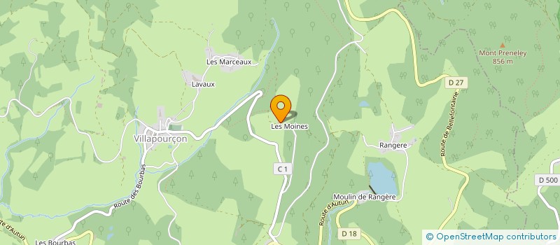 localisation de l'entreprise INDIVISION LE ROUX - DE GANAY  VILLAPOURCON