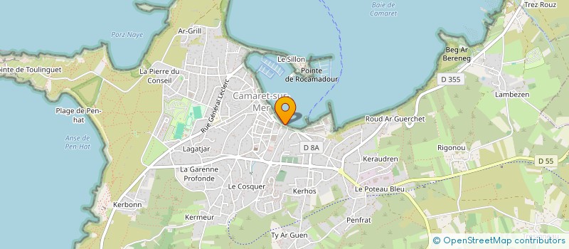 localisation de l'entreprise INDIVISION LE ROY  CAMARET-SUR-MER