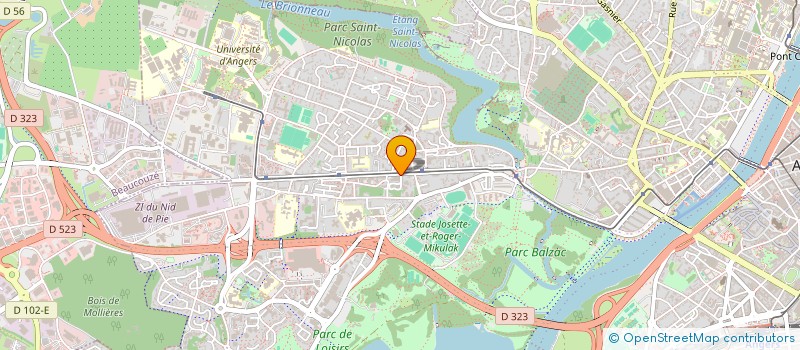localisation de l'entreprise INDIVISION LE ROY à ANGERS