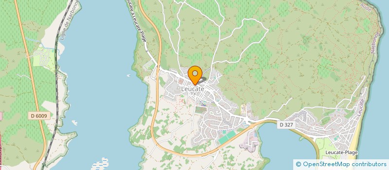 localisation de l'entreprise INDIVISION LE SAUX LMNP  LEUCATE