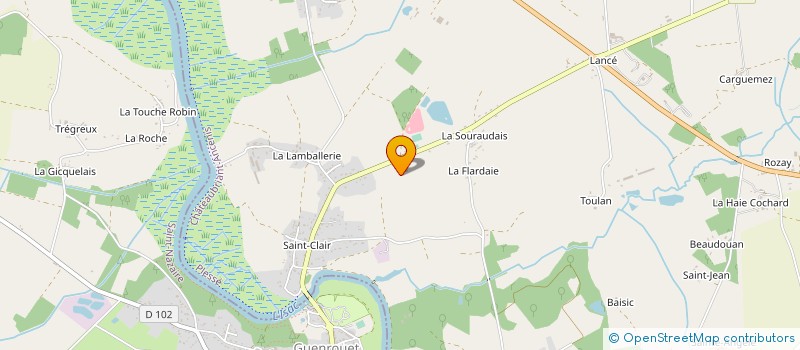 localisation de l'entreprise INDIVISION LEBLAY-GROUHAN  PLESSE