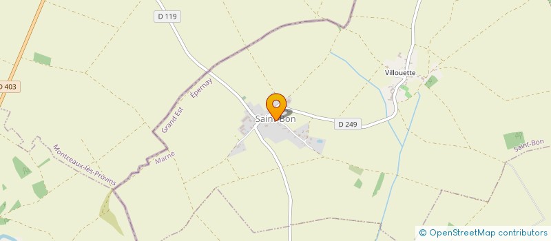 localisation de l'entreprise INDIVISION LEBOEUF MARIE PAULE  SAINT-BON