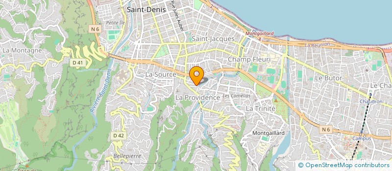 localisation de l'entreprise INDIVISION LEBON  SAINT-DENIS