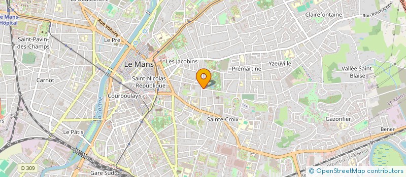 localisation de l'entreprise INDIVISION LEBOUCHER  LE MANS