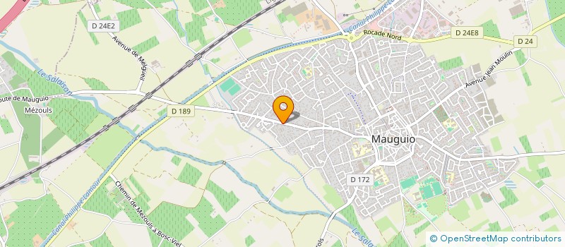 localisation de l'entreprise INDIVISION LEBRETON ET RAMMOUNI  MAUGUIO