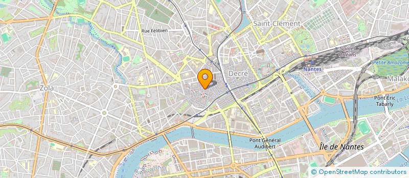 localisation de l'entreprise INDIVISION LEBRETON J ET VALROFF P  NANTES