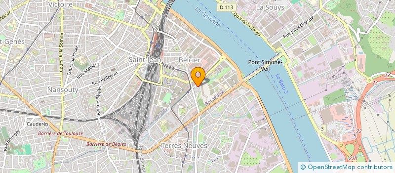 localisation de l'entreprise INDIVISION LEBRUN  BORDEAUX