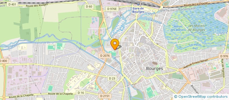 localisation de l'entreprise INDIVISION LECANU MONTMARCHE  BOURGES