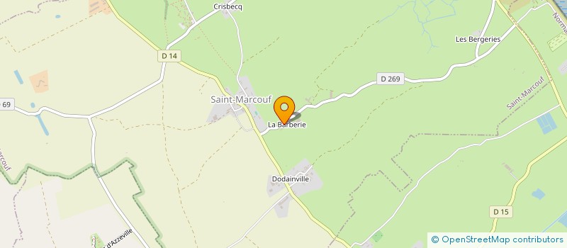 localisation de l'entreprise INDIVISION LECARPENTIER  SAINT-MARCOUF