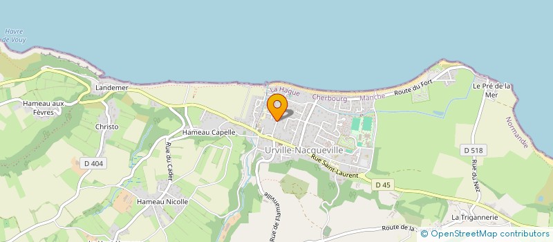 localisation de l'entreprise INDIVISION LECESNE  LA HAGUE