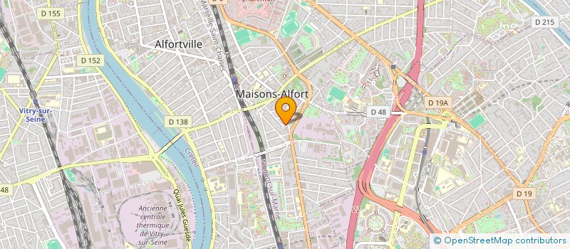 localisation de l'entreprise INDIVISION LECHARTIER  MAISONS-ALFORT