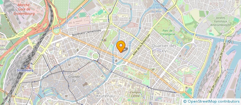 localisation de l'entreprise INDIVISION LECLERCQ  STRASBOURG